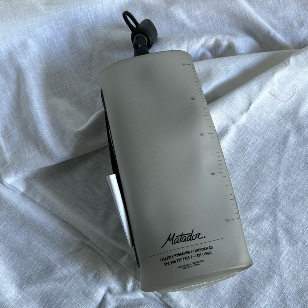 Matador packable water bottle NWT